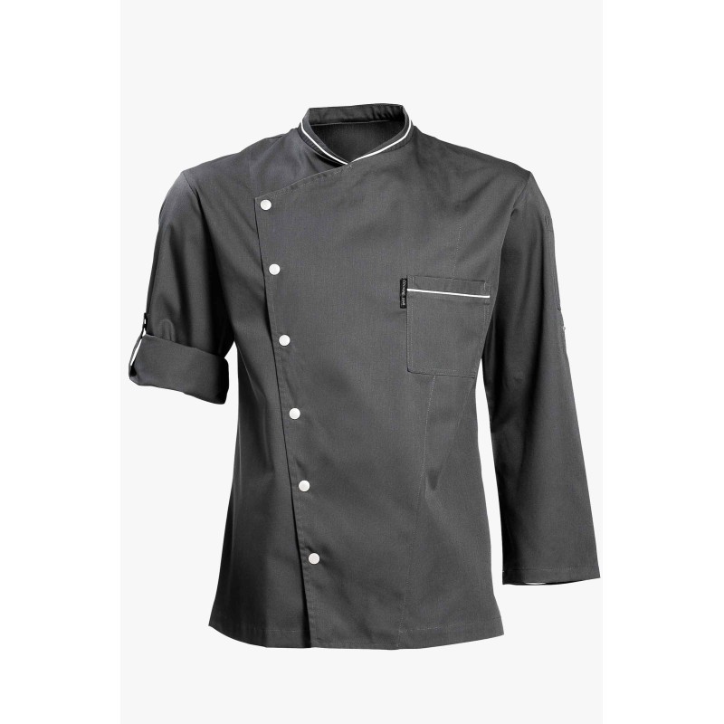 Veste de cuisine grise homme - Chicago - Bragard