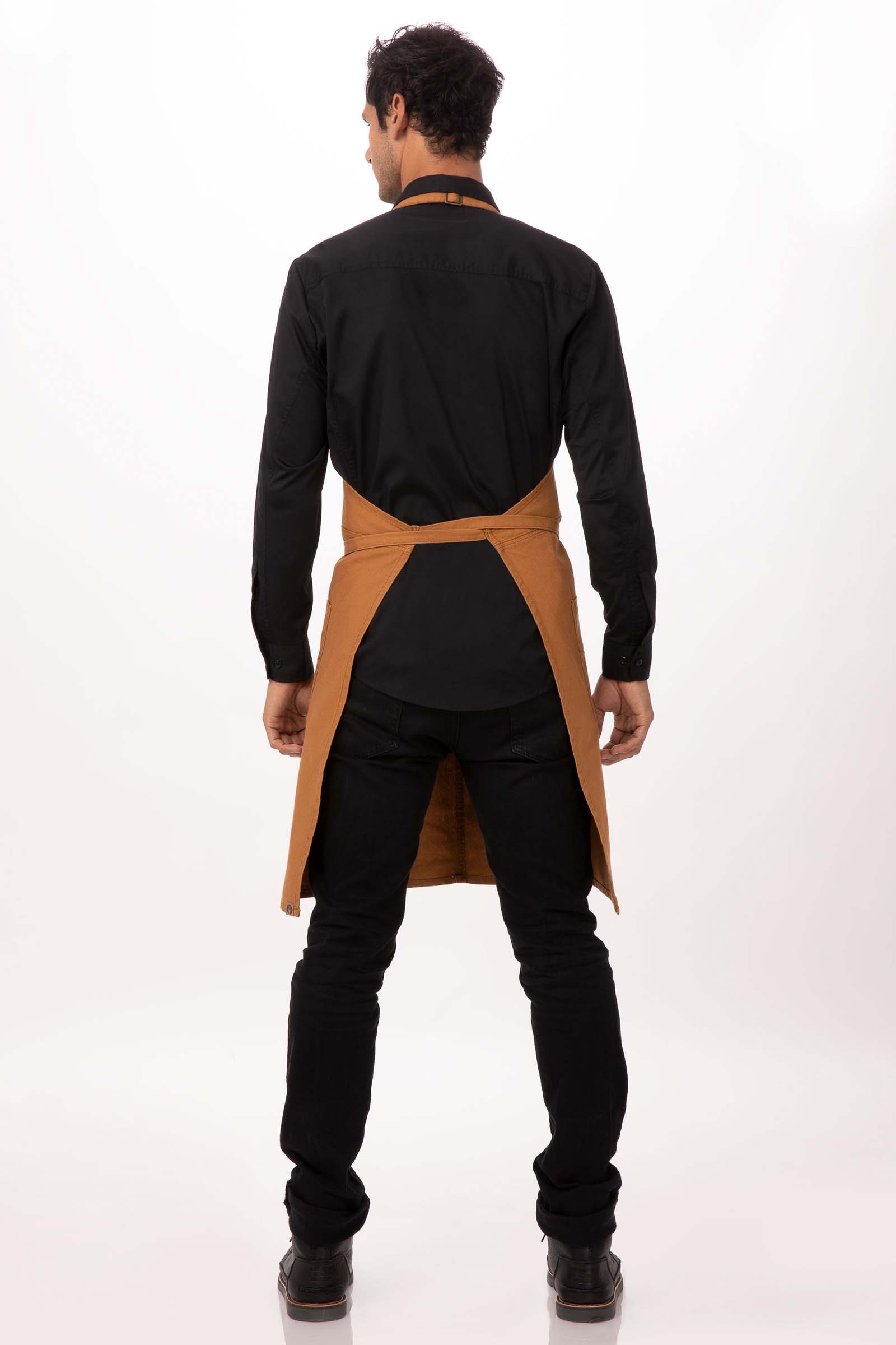 Chef Works Tablier à La Taille, 30,5 Cm De Long, 58,4 Cm De Large, Bleu