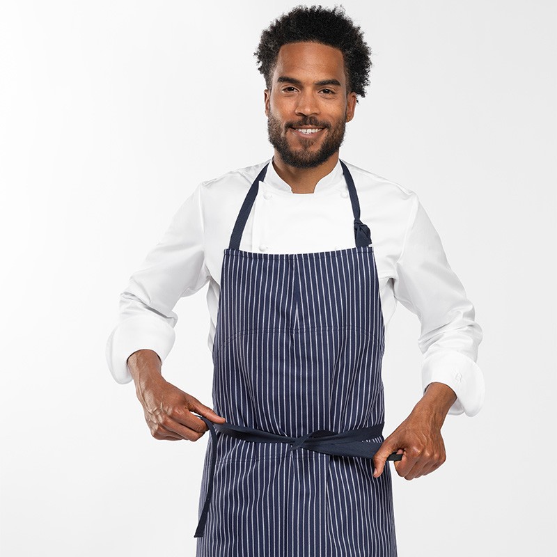 Tablier TRAVAIL avec bavette - 100% Coton