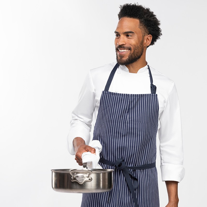 Tablier TRAVAIL avec bavette - 100% Coton