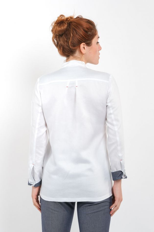 Veste de cuisine en lin - CAELIA