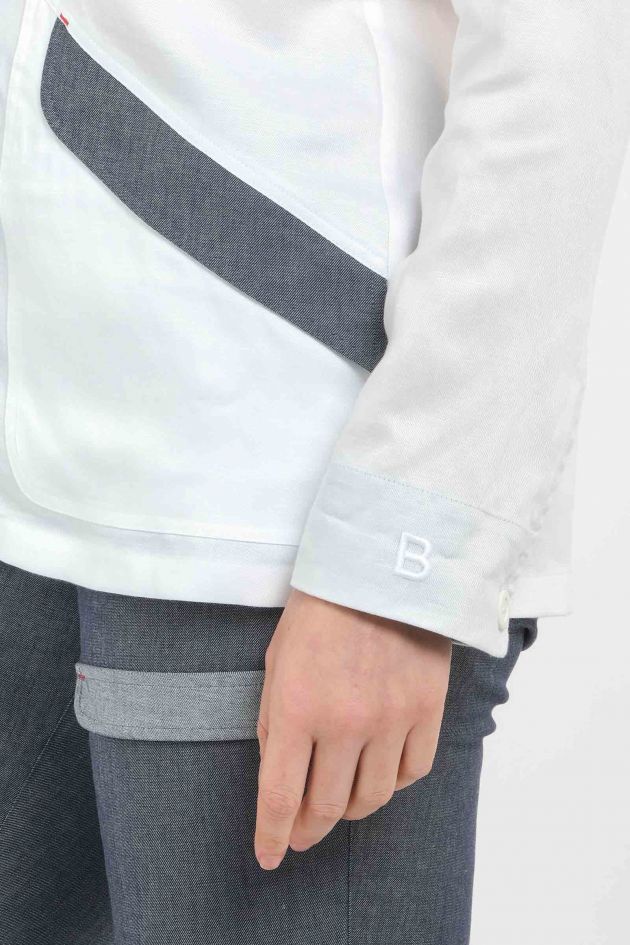 Veste de cuisine en lin - CAELIA