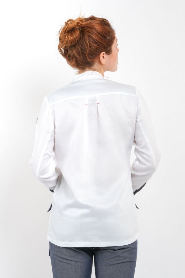 Veste de cuisine en lin - CAELIA