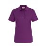 POLO MANCHES COURTES VIOLET FEMME - ANTINEA