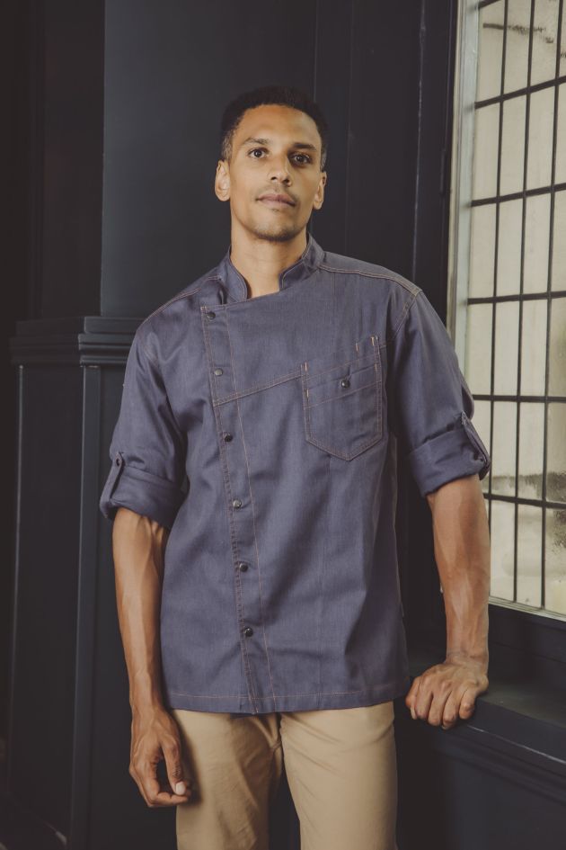 Veste homme DISTRICT - Bleu