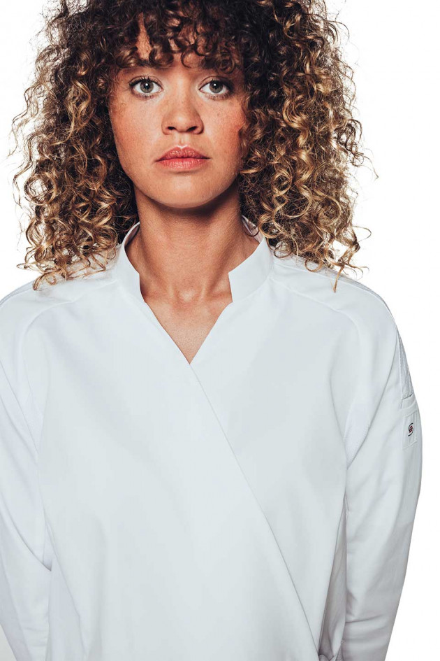 Veste de cuisine femme coupe kimono - Studio B - SOLVEIG  
